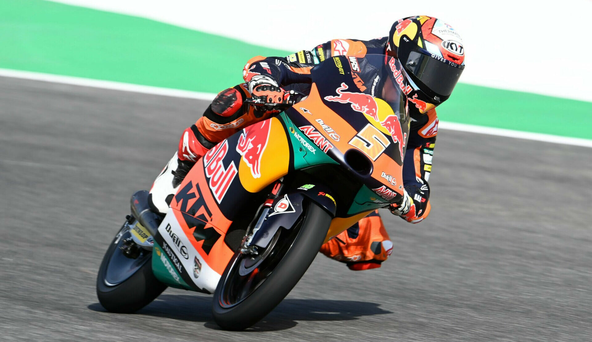 Jaume Masia (5). Photo courtesy Red Bull KTM Ajo.