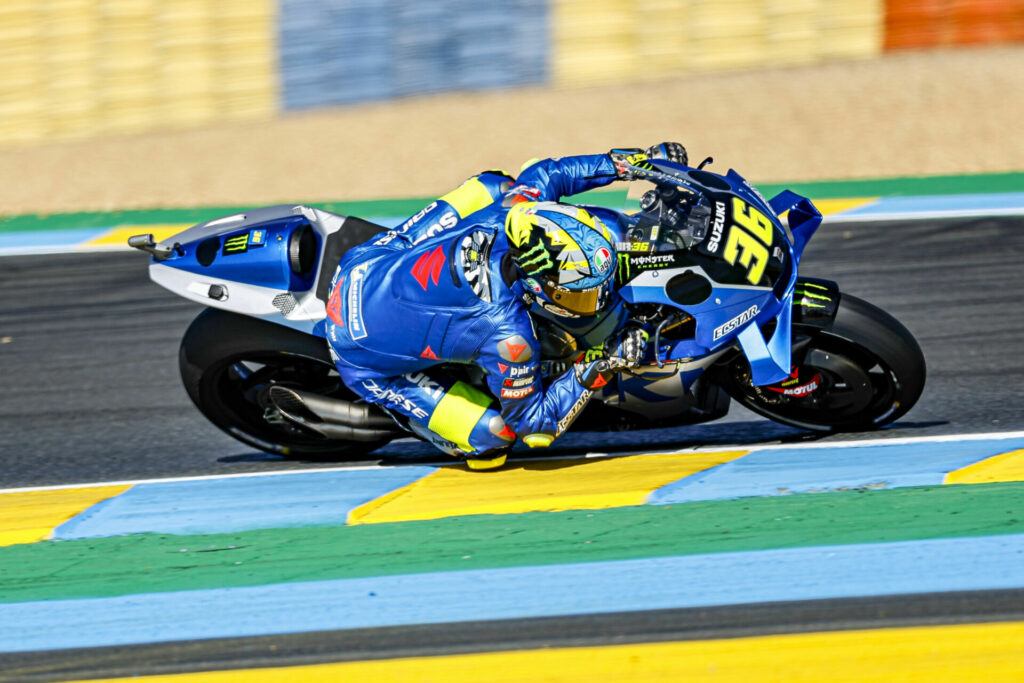 Joan Mir (36). Photo courtesy Team Suzuki ECSTAR.