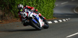 John McGuinness MBE (1). Photo courtesy Honda Racing UK.