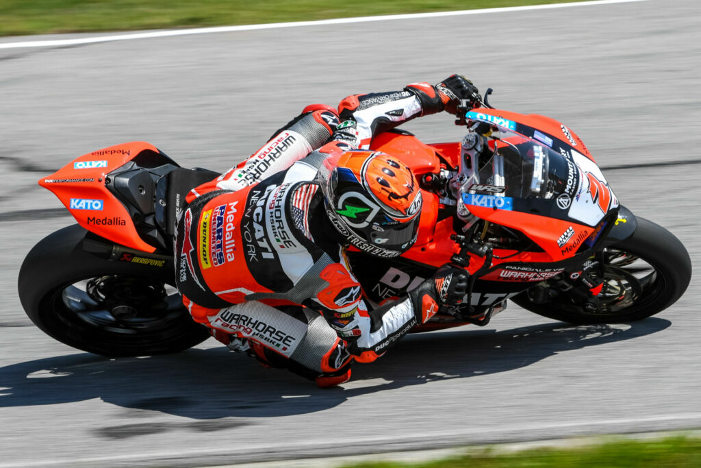 Josh Herrin (2). Photo courtesy Ducati North America.