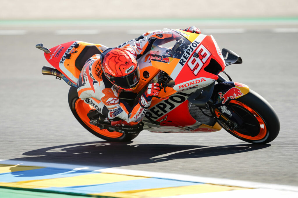 Marc Marquez (93). Photo courtesy Repsol Honda.