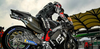 Maverick Vinales, as seen during pre-season MotoGP testing at Sepang. Photo courtesy Dorna.