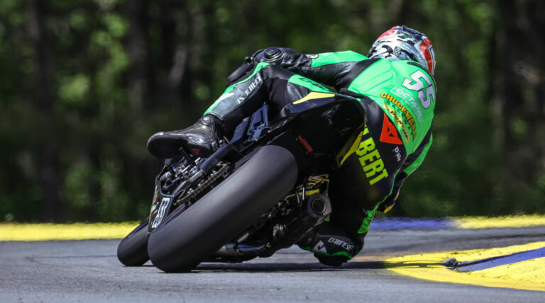 MotoAmerica: Gilbert Fastest In Stock 1000 FP1 At VIR