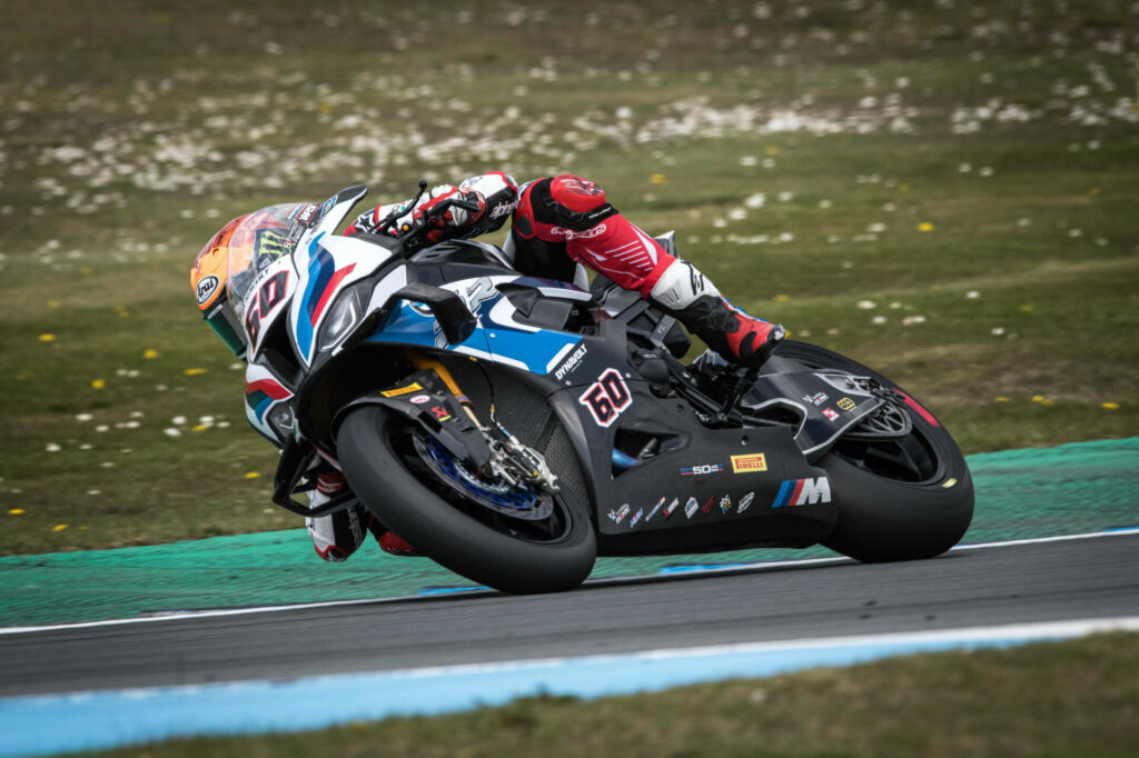 Michael van der Mark (60). Photo courtesy BMW Motorrad Motorsport WorldSBK Team.