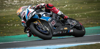 Michael van der Mark (60). Photo courtesy BMW Motorrad Motorsport WorldSBK Team.