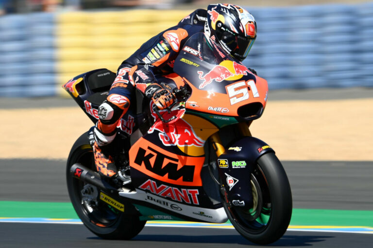 Moto2: Acosta Breaks Lap Record, Beaubier P9 In FP3 At Le Mans