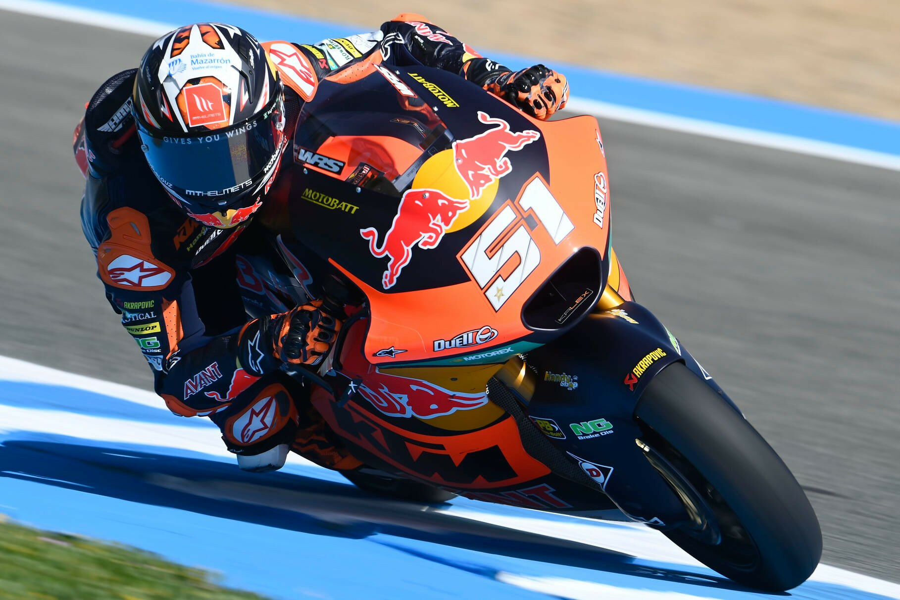 Pedro Acosta (51). Photo courtesy Red Bull KTM Ajo.