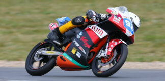 Rossi Moor (92), as seen during pre-season testing. Photo courtesy Dorna.
