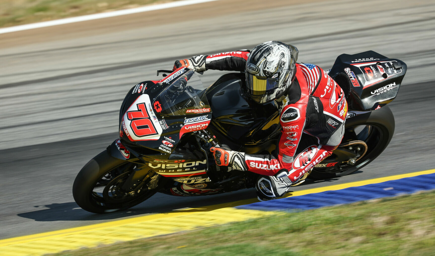 Tyler Scott (70), as seen at Road Atlanta. Photo by Brian J. Nelson.