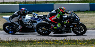 James Wilkerson (3) and Mike Applegate (79). Photo by Kelly Vernell, courtesy MRA.