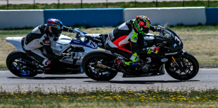 James Wilkerson (3) and Mike Applegate (79). Photo by Kelly Vernell, courtesy MRA.