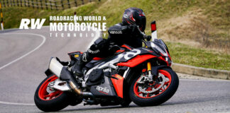 Roadracing World Wild Card Editor Sam Fleming testing Pirelli's new Diablo Rossi IV Corsa street tires in Italy. Photo courtesy Pirelli.