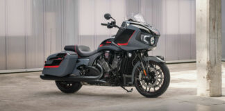 A 2022 Indian Challenger Elite. Photo courtesy Indian Motorcycle.