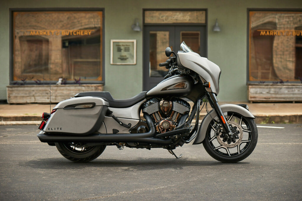 A 2022 Indian Chieftain Elite. Photo courtesy Indian Motorcycle.