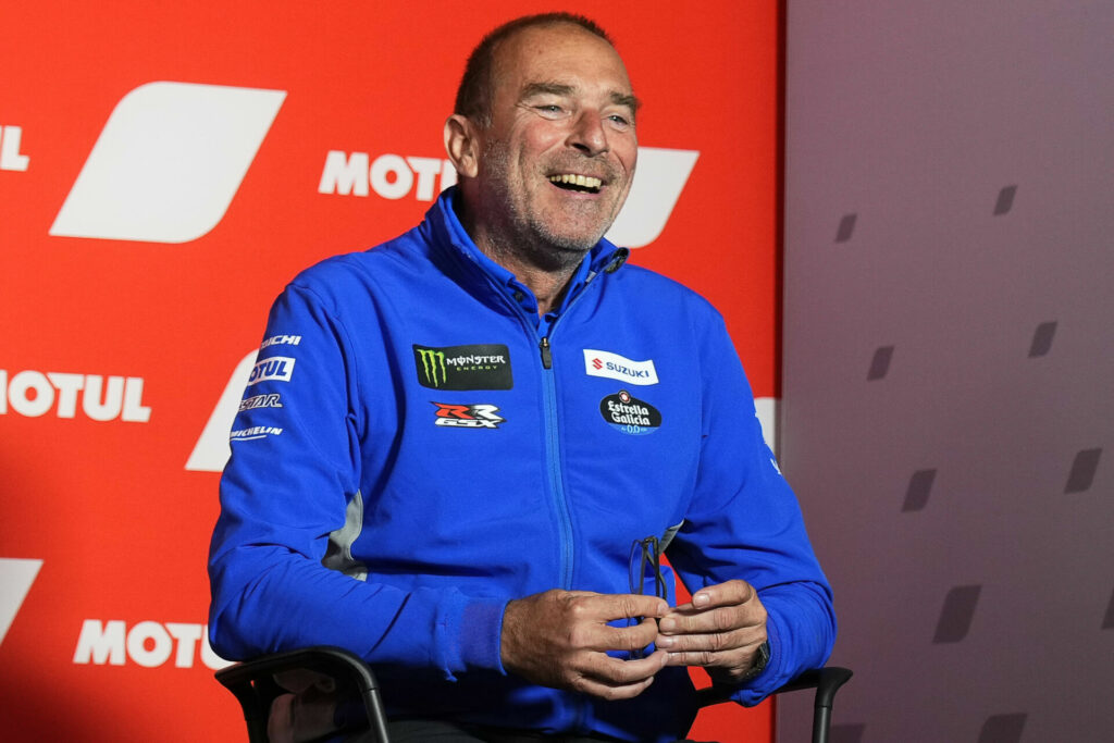 Suzuki ECSTAR Team Manager Livio Suppo. Photo courtesy Dorna.