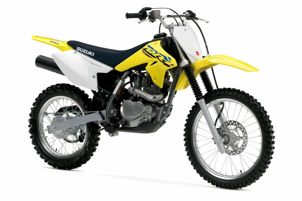 A 2023-model Suzuki DR-Z125L. Photo courtesy Suzuki Motor USA, LLC.