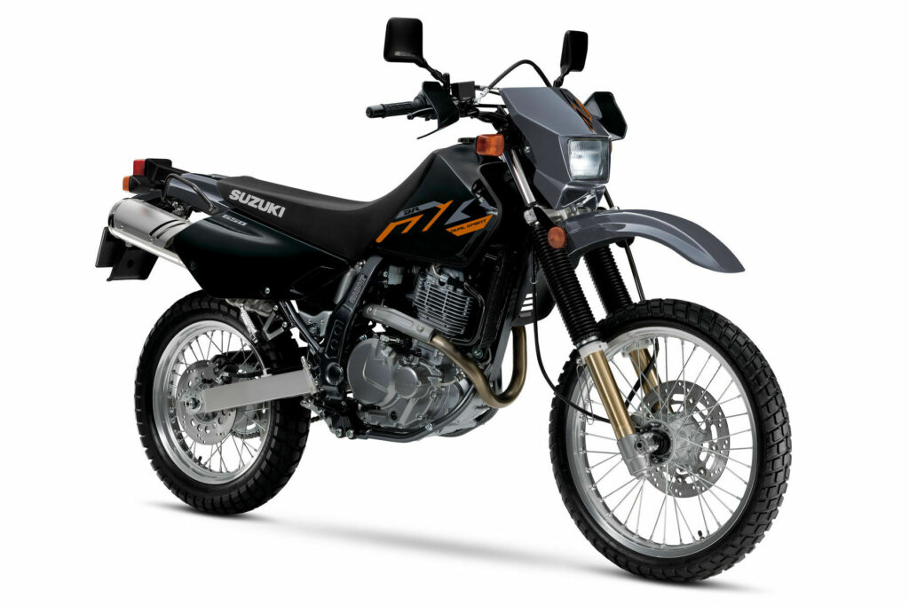 A 2023-model Suzuki DR650S. Photo courtesy Suzuki Motor USA, LLC.