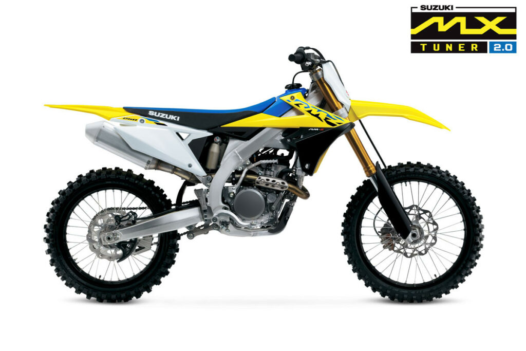 A 2023-model Suzuki RM-Z250. Photo courtesy Suzuki Motor USA, LLC.