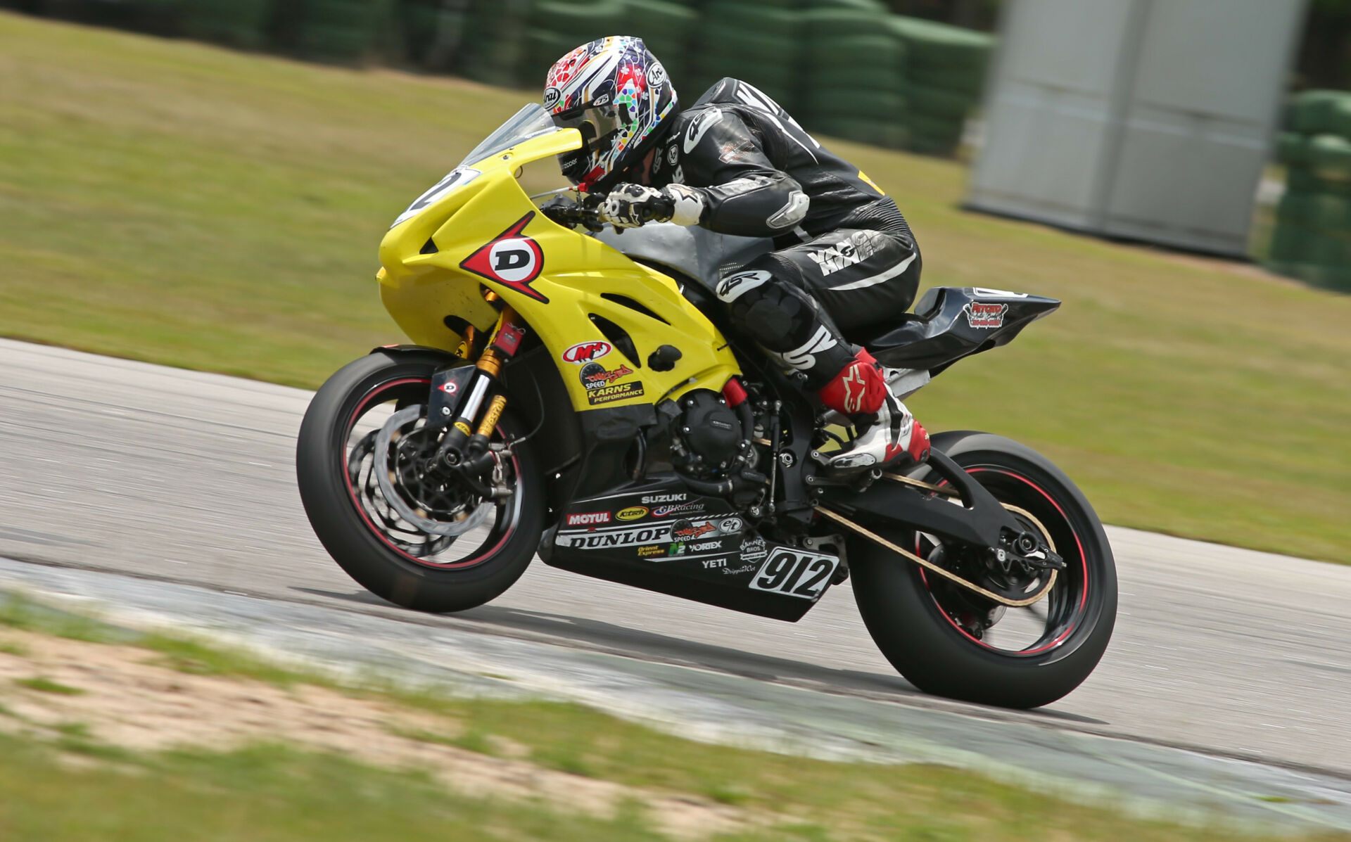 Taylor Knapp (912) on the TSR-Dunlop Suzuki GSX-R1000R. Photo courtesy N2 Racing.