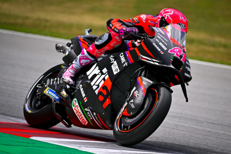 MotoGP: Aleix Espargaro Under Race Lap Record In FP2 At Catalunya (Updated)
