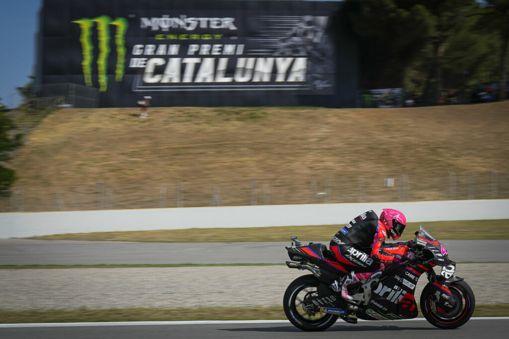 Aleix Espargaro (41). Photo courtesy Dorna.