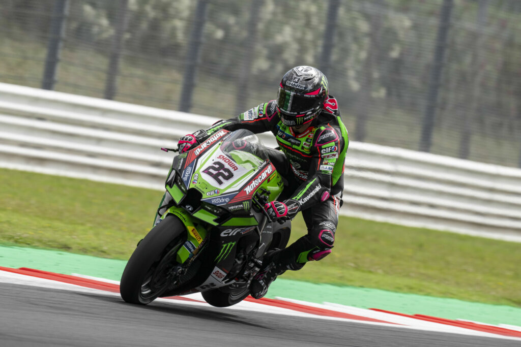 Alex Lowes (22). Photo courtesy Kawasaki.