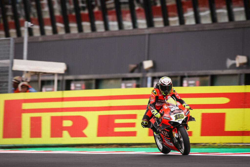 Alvaro Bautista (19). Photo courtesy Dorna.