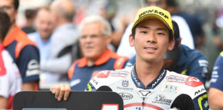 Ayumu Sasaki. Photo courtesy Sterilgarda Husqvarna Max Racing Team.