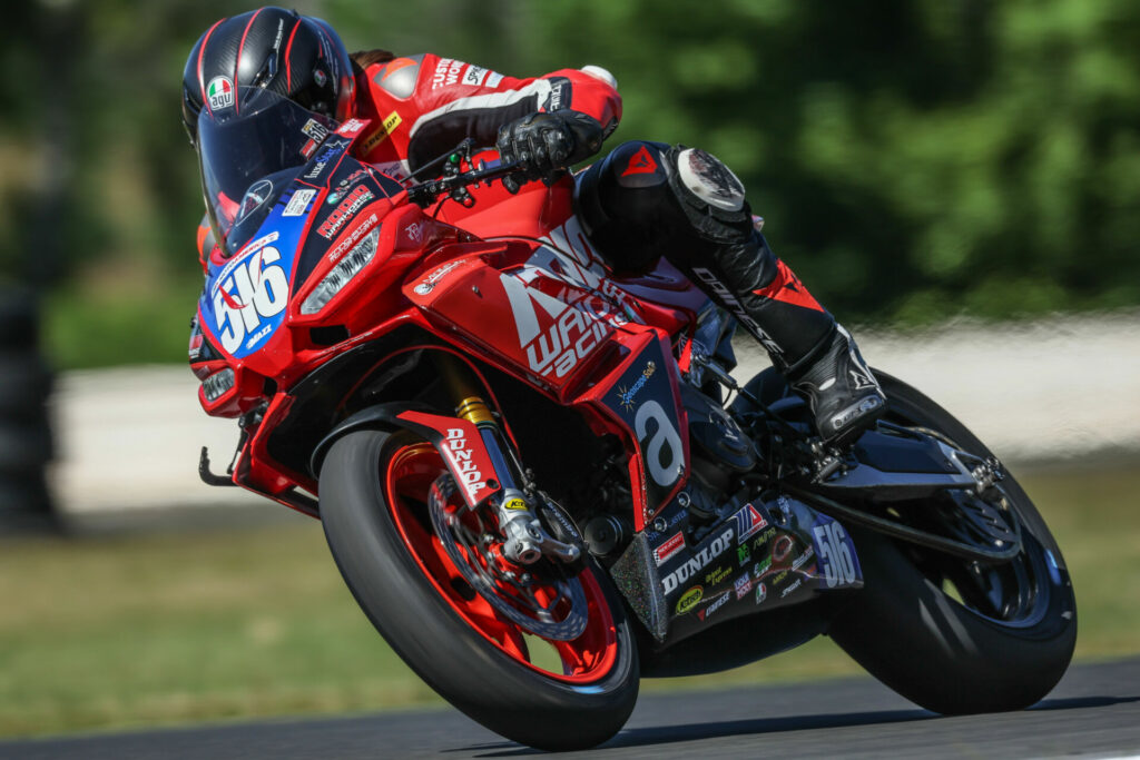 Anthony Mazziotto (516). Photo by Brian J. Nelson, courtesy Rodio Racing/Warhorse HSBK Racing.