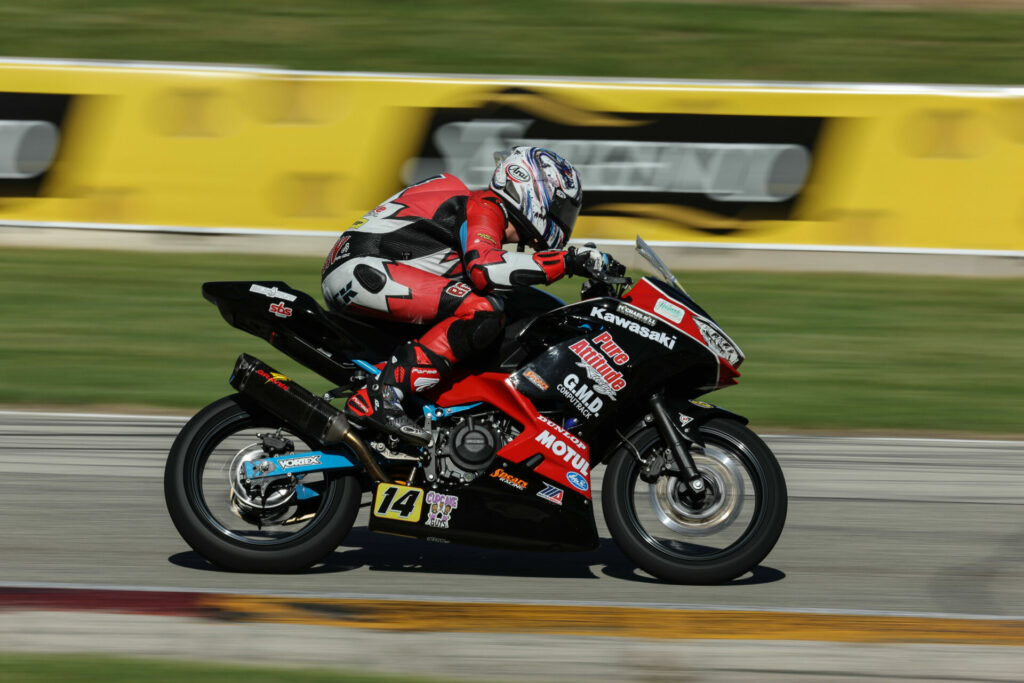 Chase Black (14). Photo by Brian J. Nelson, courtesy Pure Attitude Racing.