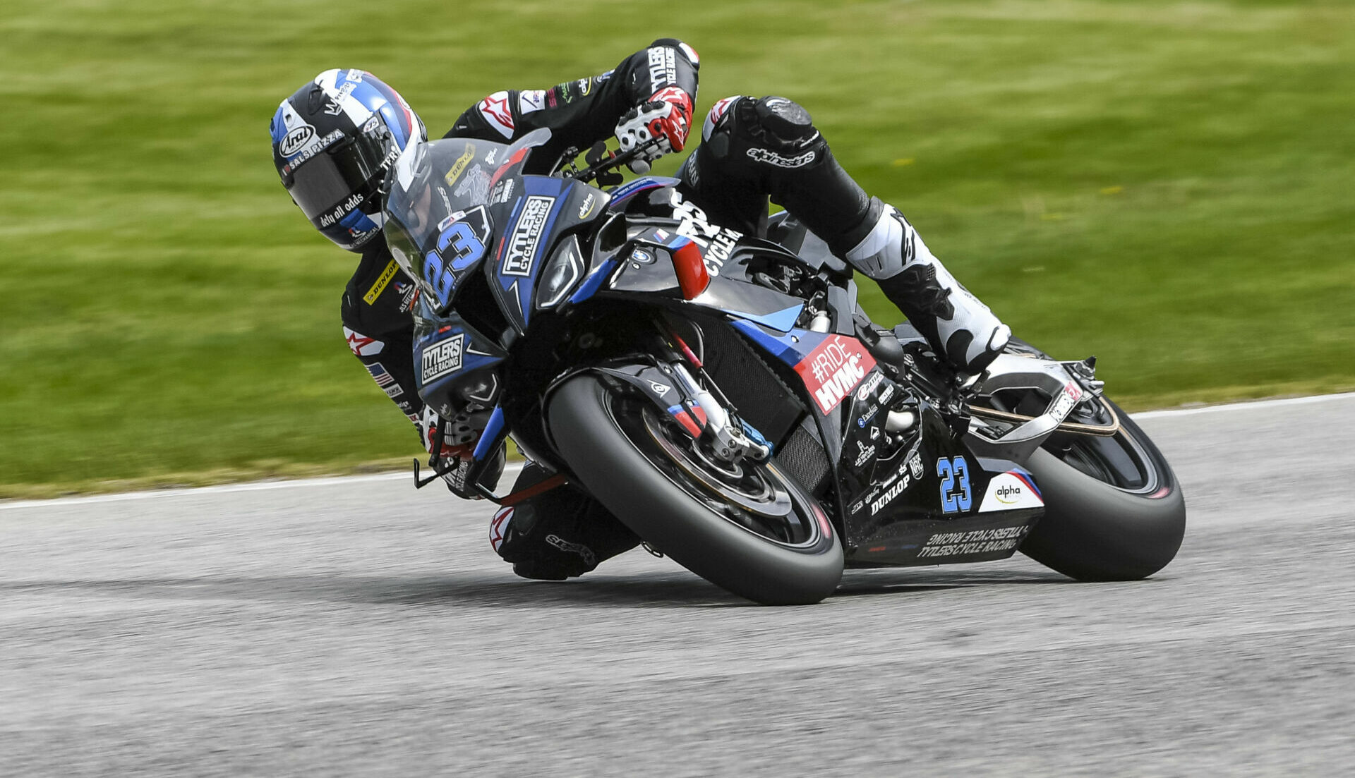 Corey Alexander (23). Photo by Brian J. Nelson, courtesy Tytlers Cycle/RideHVMC Racing.