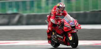 Jack Miller (43). Photo courtesy Ducati.