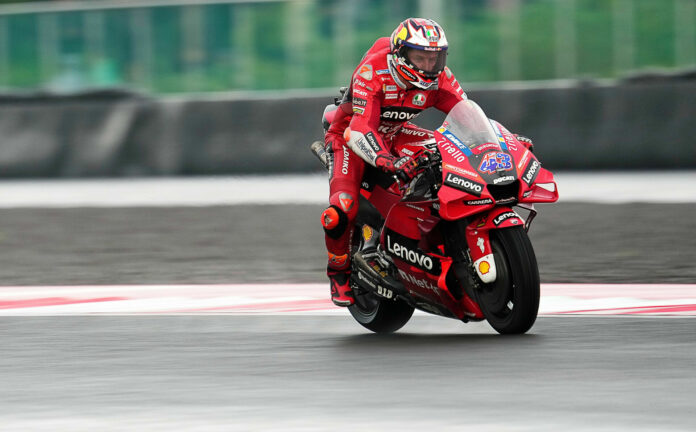 Jack Miller (43). Photo courtesy Ducati.