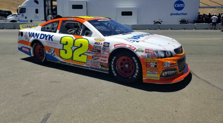 Dale Quarterley Takes Third In ARCA Stock Car Race At Sonoma Raceway