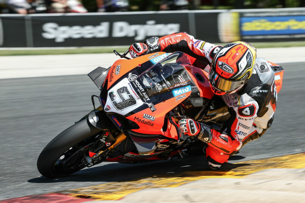 Danilo Petrucci (9). Photo by Brian J. Nelson, courtesy Ducati.