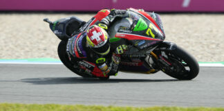 Dominique Aegerter (77). Photo courtesy Dorna.