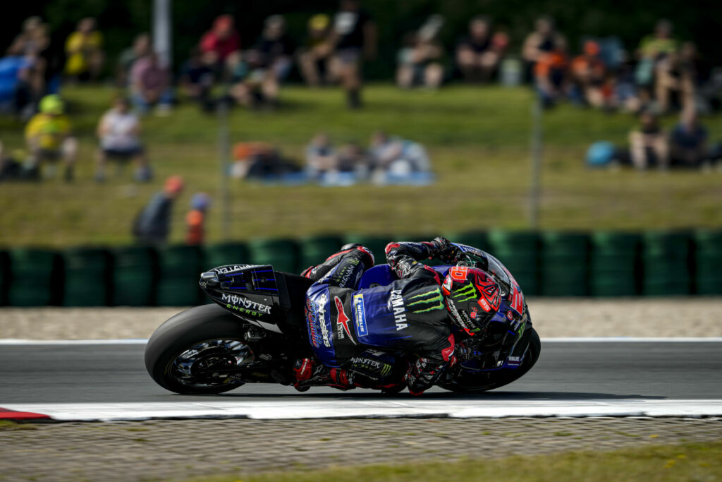 Fabio Quartararo (20). Photo courtesy Monster Energy Yamaha.