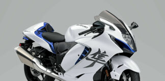 A 2023-model Suzuki Hayabusa. Photo courtesy Suzuki Motor USA, LLC.