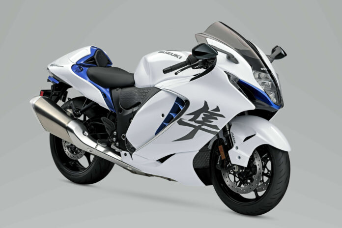 A 2023-model Suzuki Hayabusa. Photo courtesy Suzuki Motor USA, LLC.