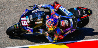 Joe Roberts (16), as seen at Sachsenring. Photo courtesy Italtrans Racing Team.