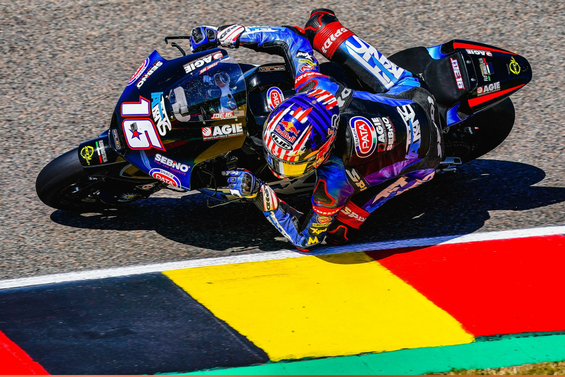 Joe Roberts (16), as seen at Sachsenring. Photo courtesy Italtrans Racing Team.