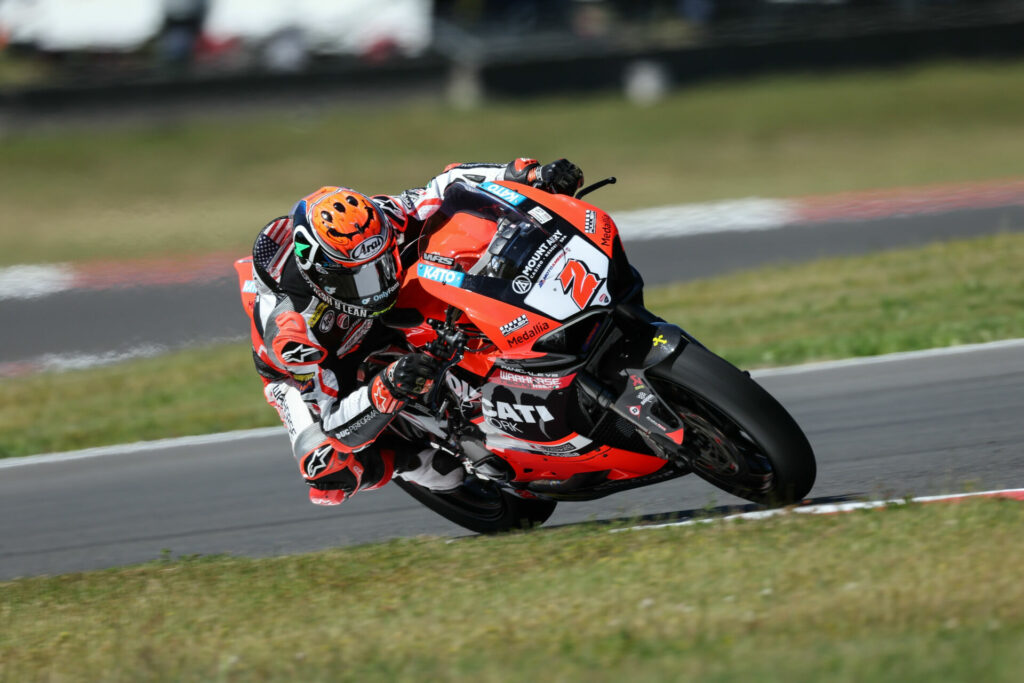 Josh Herrin (2). Photo by Brian J. Nelson, courtesy Ducati North America.