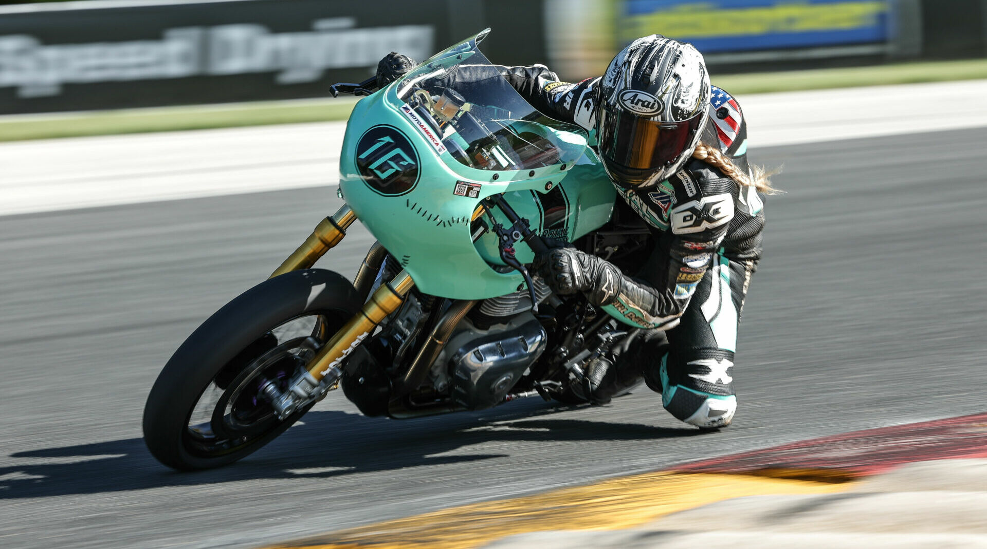 Kayleigh Buyck (16), as seen during practice earlier in the weekend at Road America. Photo by Brian J. Nelson.