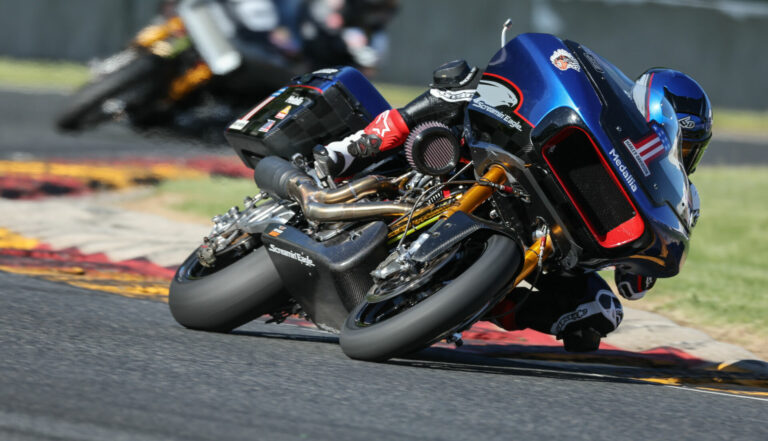 MotoAmerica: Kyle Wyman Lowers Lap Record, Takes Bagger Pole Position