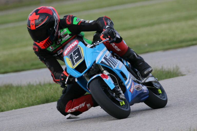 Canadian MiniSBK: Lalande Sweeps At Lombardy Raceway