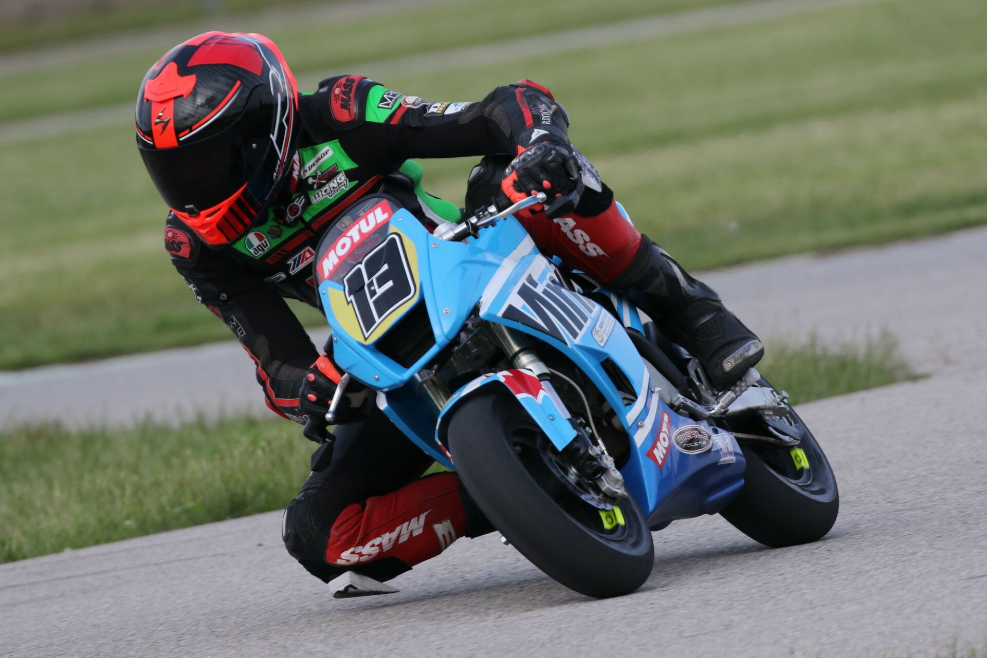 Vincent Lalande (13). Photo by Rob O'Brien, courtesy CSBK/PMP.