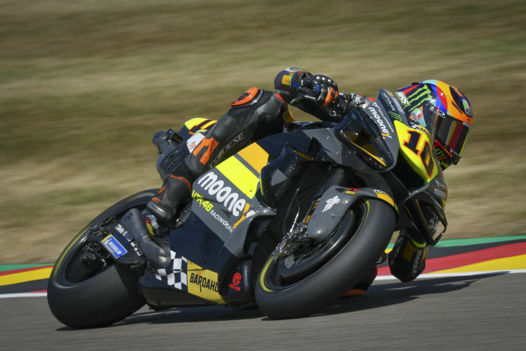 Luca Marini (10). Photo courtesy Dorna.