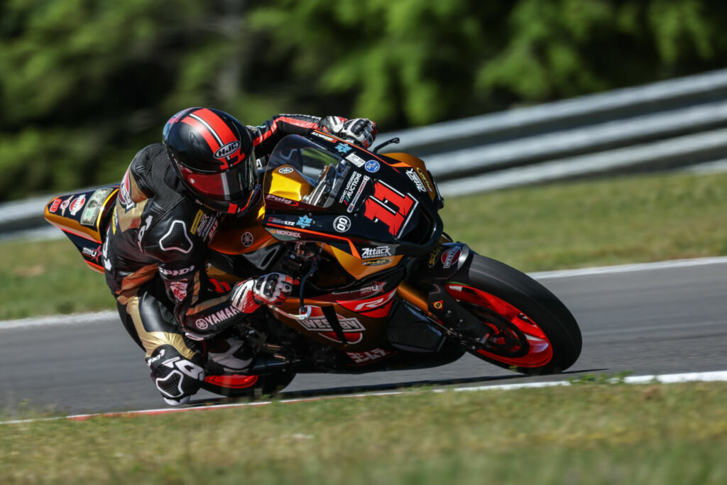 Mathew Scholtz (11). Photo by Brian J. Nelson, courtesy Westby Racing.