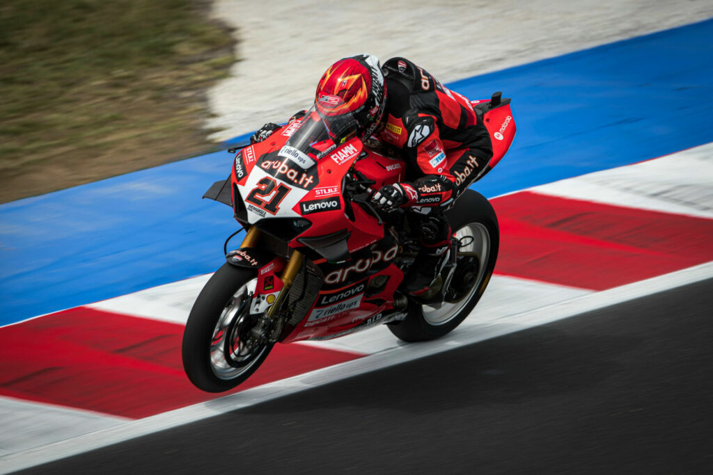 Michael Rinaldi (21). Photo courtesy Ducati.