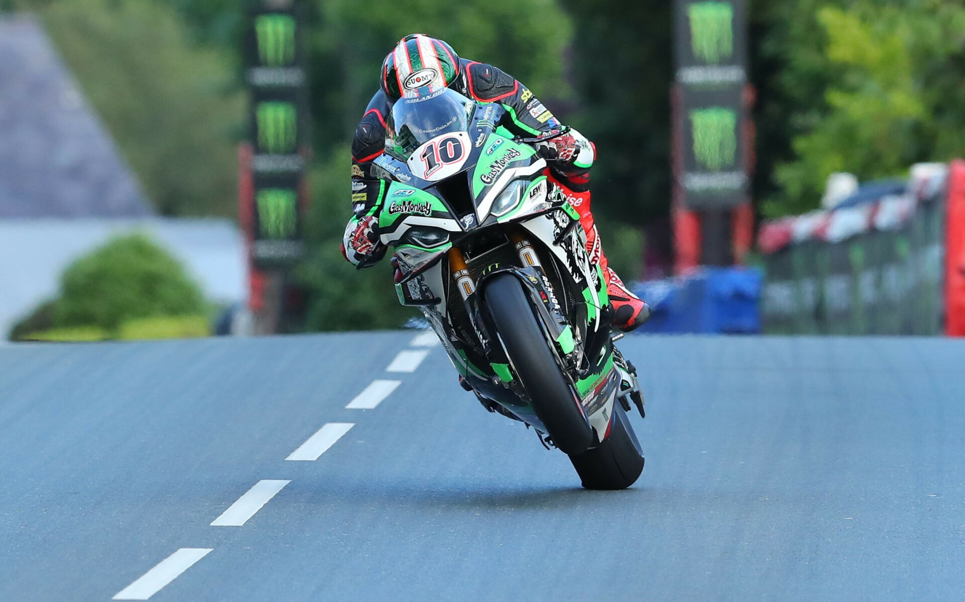 Peter Hickman (10). Photo courtesy Isle of Man TT Press Office.